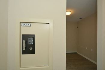 Centro residential rental apartment in-suite safes